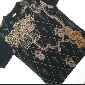 2/$15 Southpole Premium Men Black TShirt XL